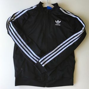 ADIDAS JACKET (BLACK/WHITE)